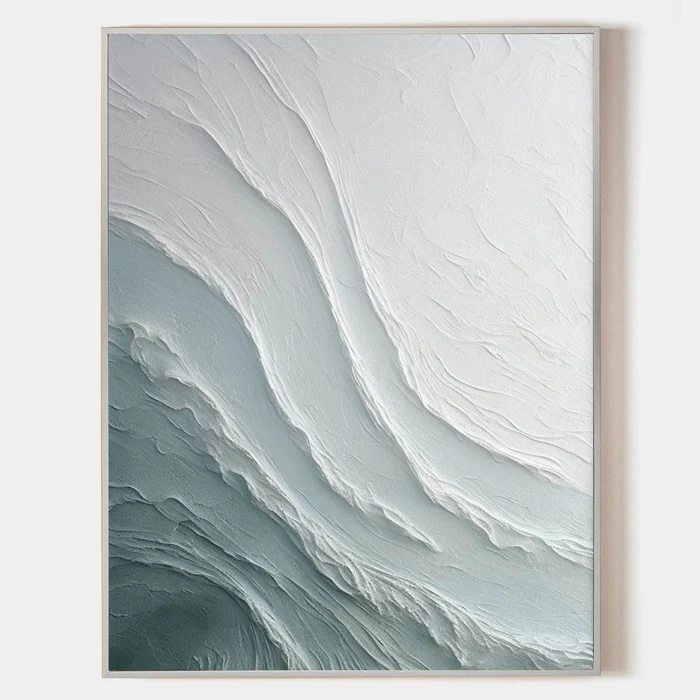 Abstract Ocean Wave Soft Drift - Wall Art by Fir Gallery