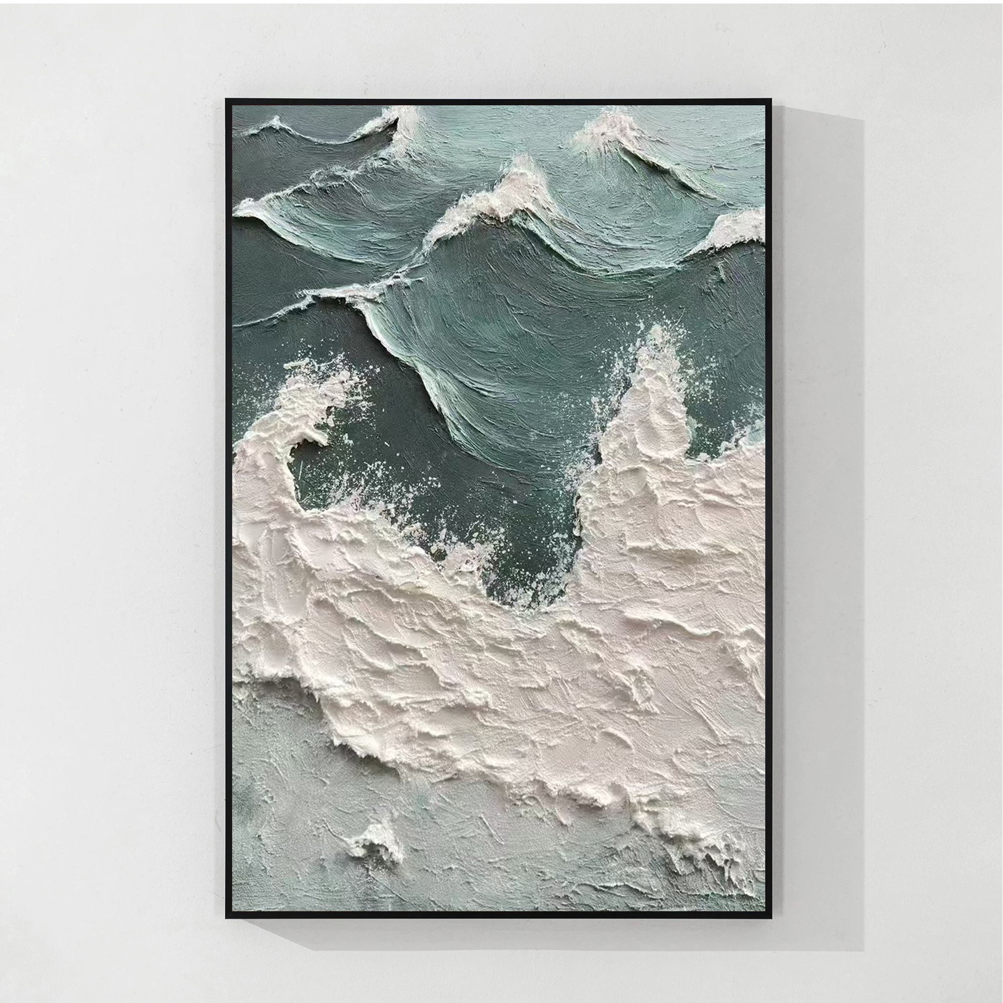 Abstract Ocean Wave Shore Break - Wall Art by Fir Gallery