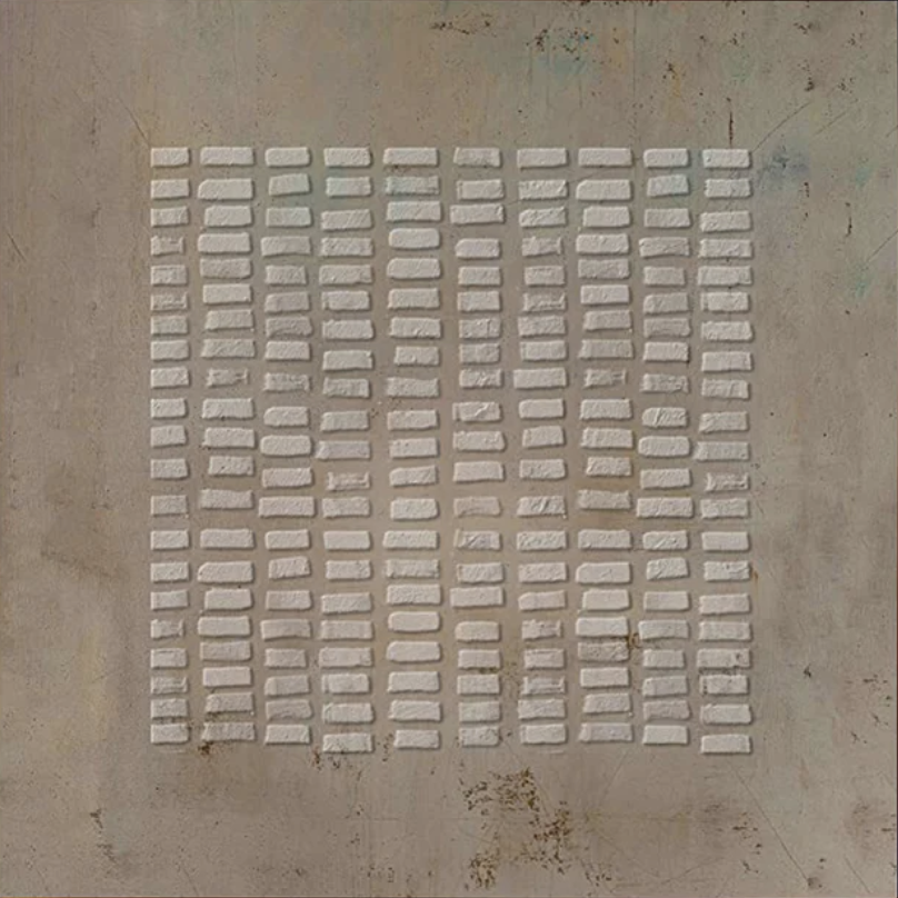Minimalist Textured Grid Still Order - Wall Art by Fir Gallery