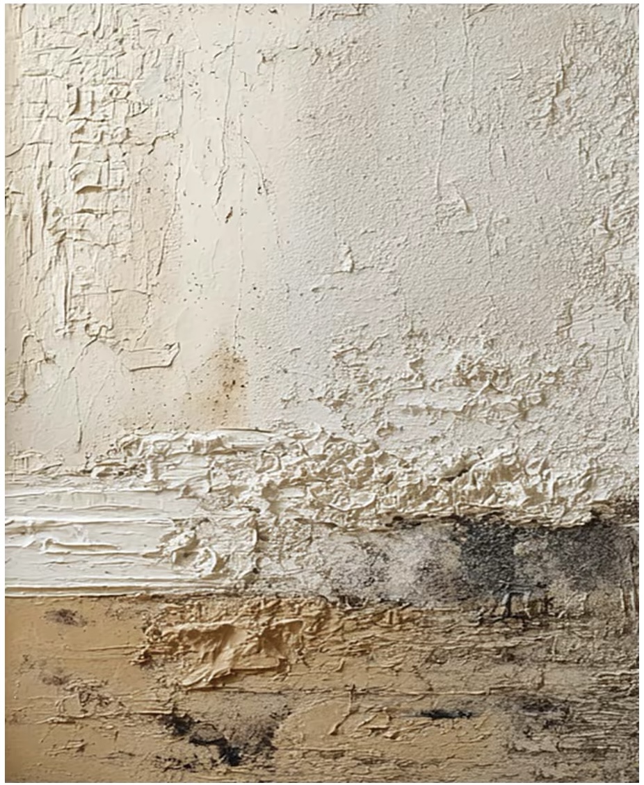 Textured Plaster Abstract Quiet Divide