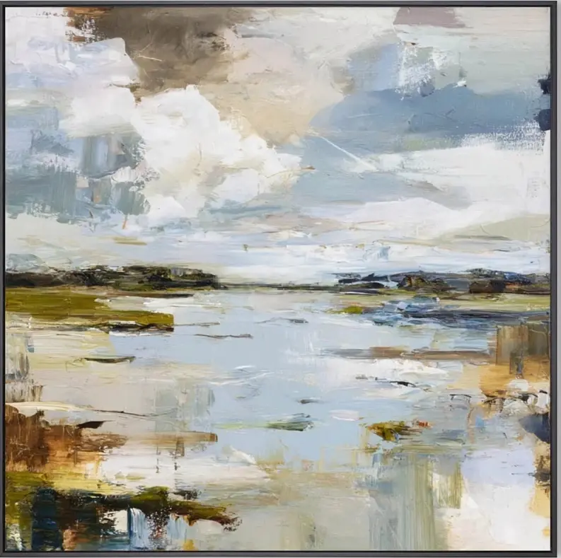 Abstract Landscape Quiet Marsh