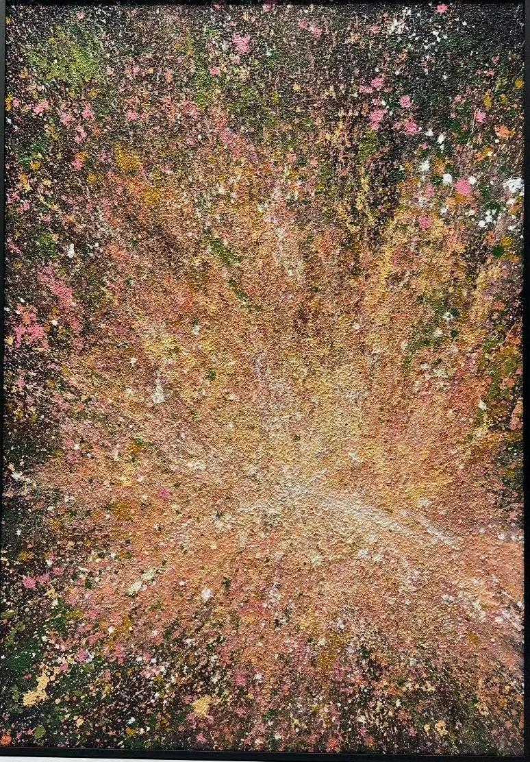 Textured Bloom Field