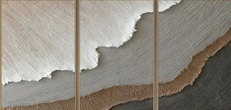 Textured Seascape Coastline