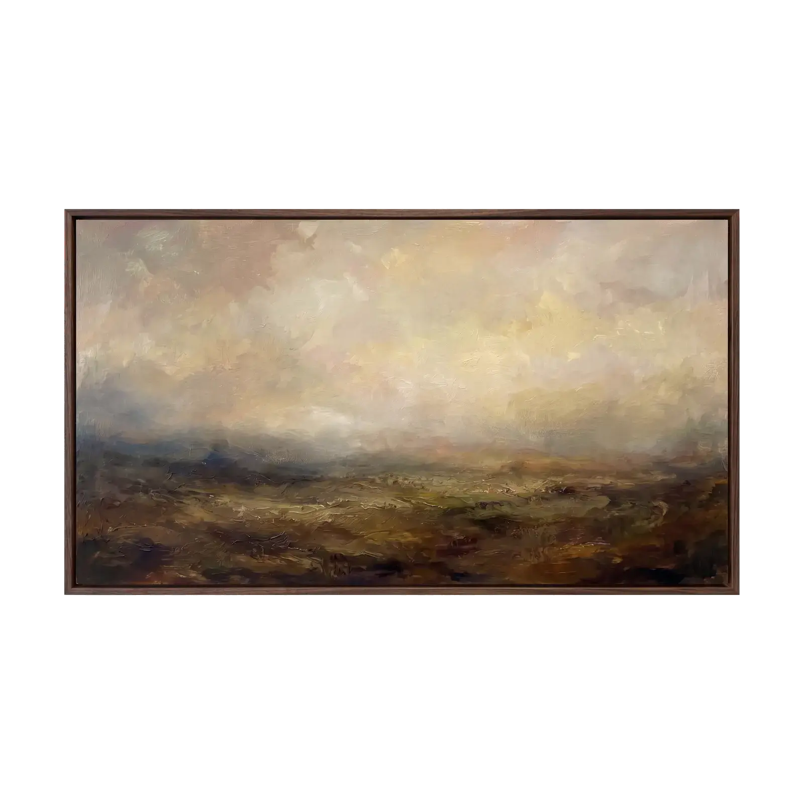 Abstract Misty Landscape Haze